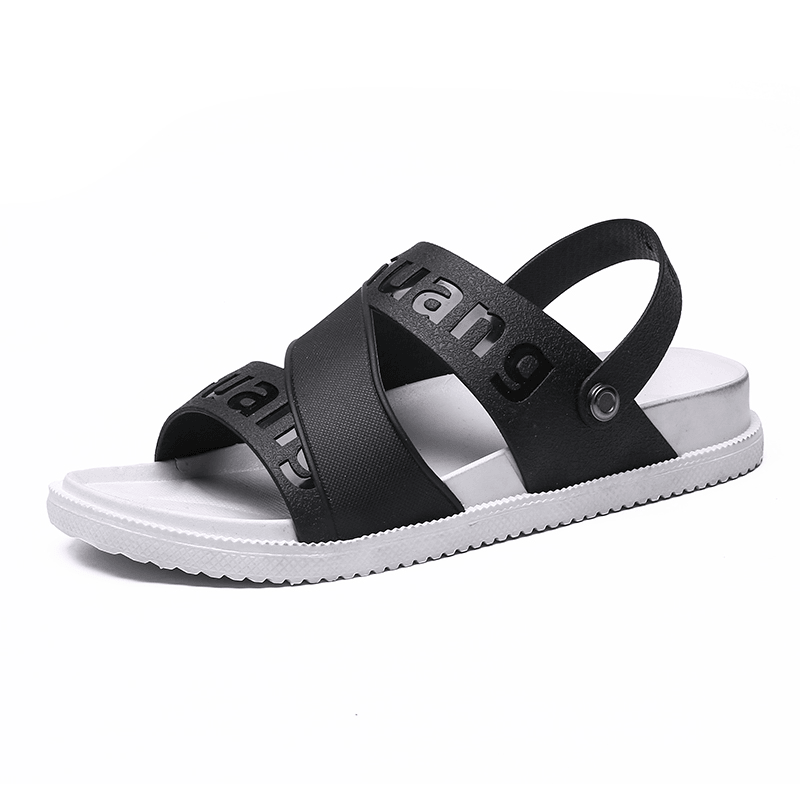 Men'S Casual Thick Bottom Non-Slip Outdoor Beach Sandals and Slippers - Trendha