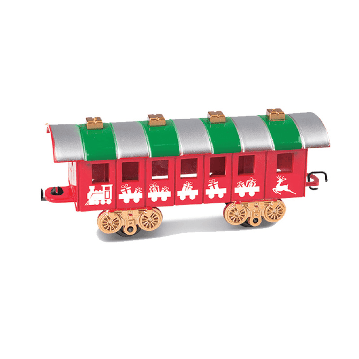 Christmas Train Track Toys Electric Stitching Train Track with Light and Music Effect - Trendha