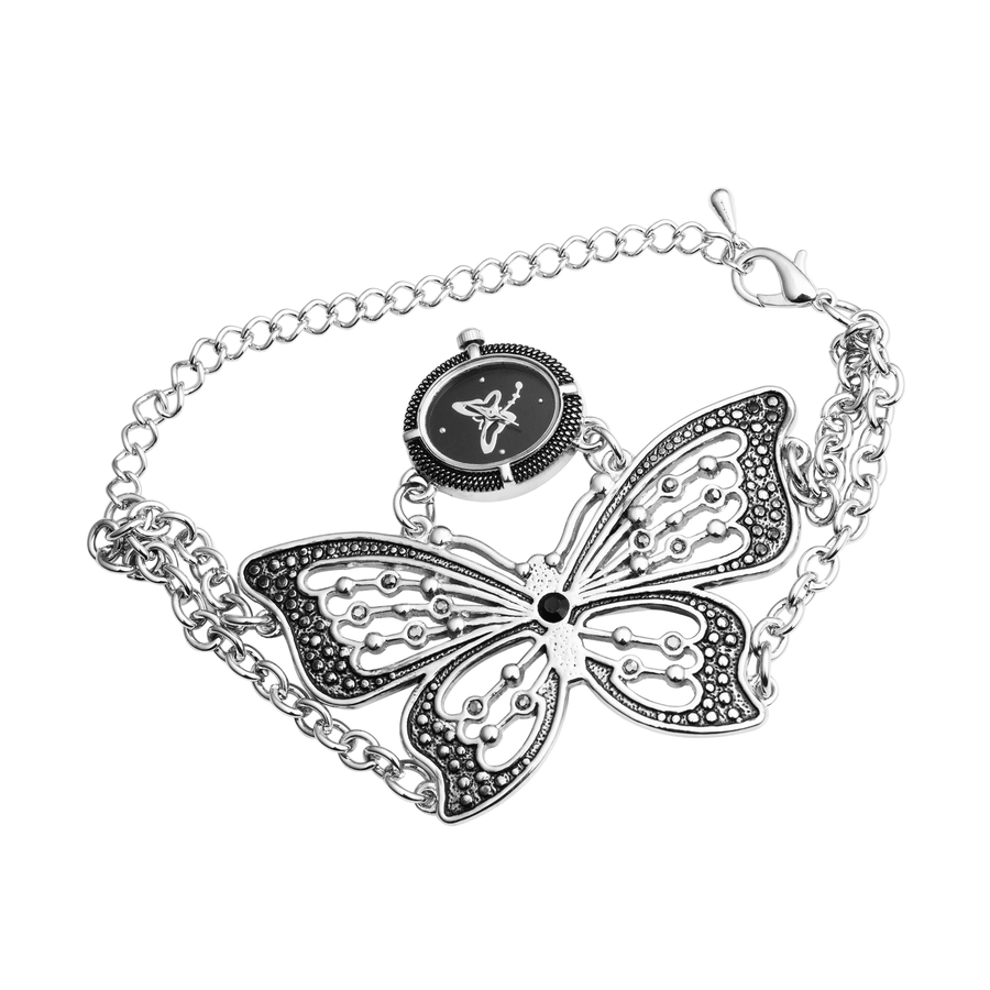 Trendy Butterfly Pattern Women Bracelet Quartz Watch Wristwatch - Trendha