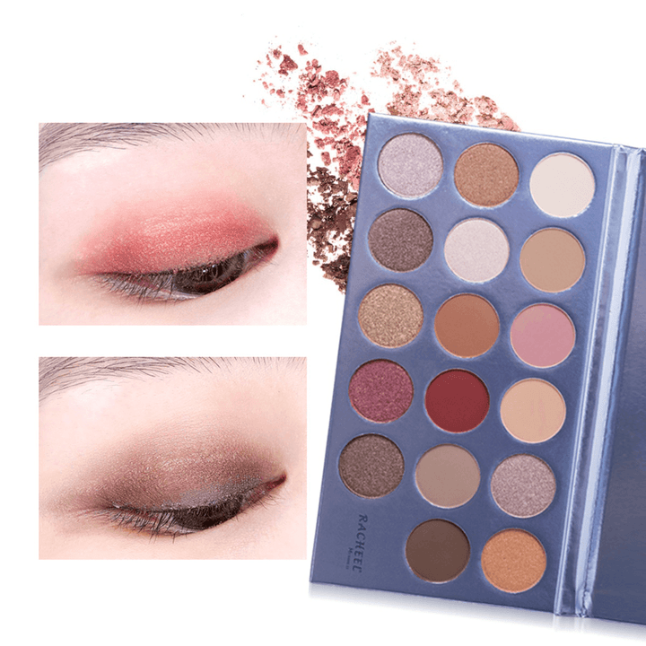 17 Colors Eye Shadow Palette Cosmetic Makeup Shimmer Matte Eyeshadow Palette Beauty Set - Trendha