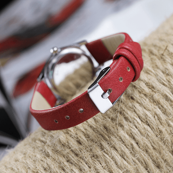 HOREDAR 3079 Retro Style Women Wrist Watch Small Dial Leather Strap Quartz Watches - Trendha