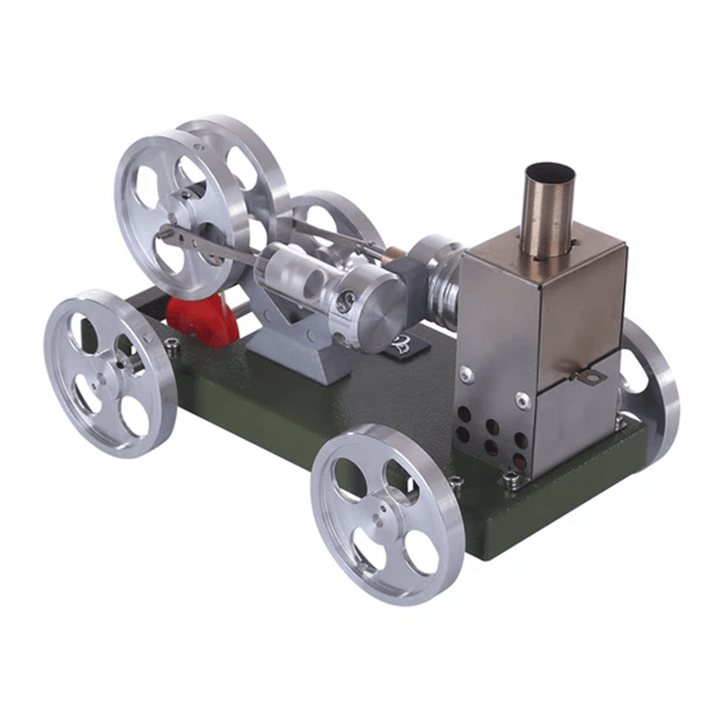 DIY Stirling Engine Full Metal Car Assembly Model Toys Educational Toys - Trendha