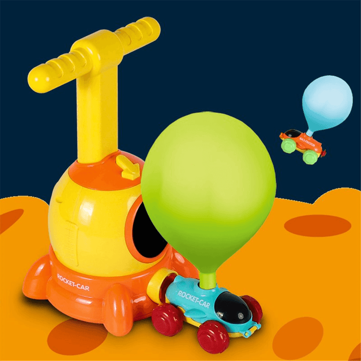Inertial Power Balloon Car Intellectual Development Learning Education Science Experiment Toy for Kids Gift - Trendha