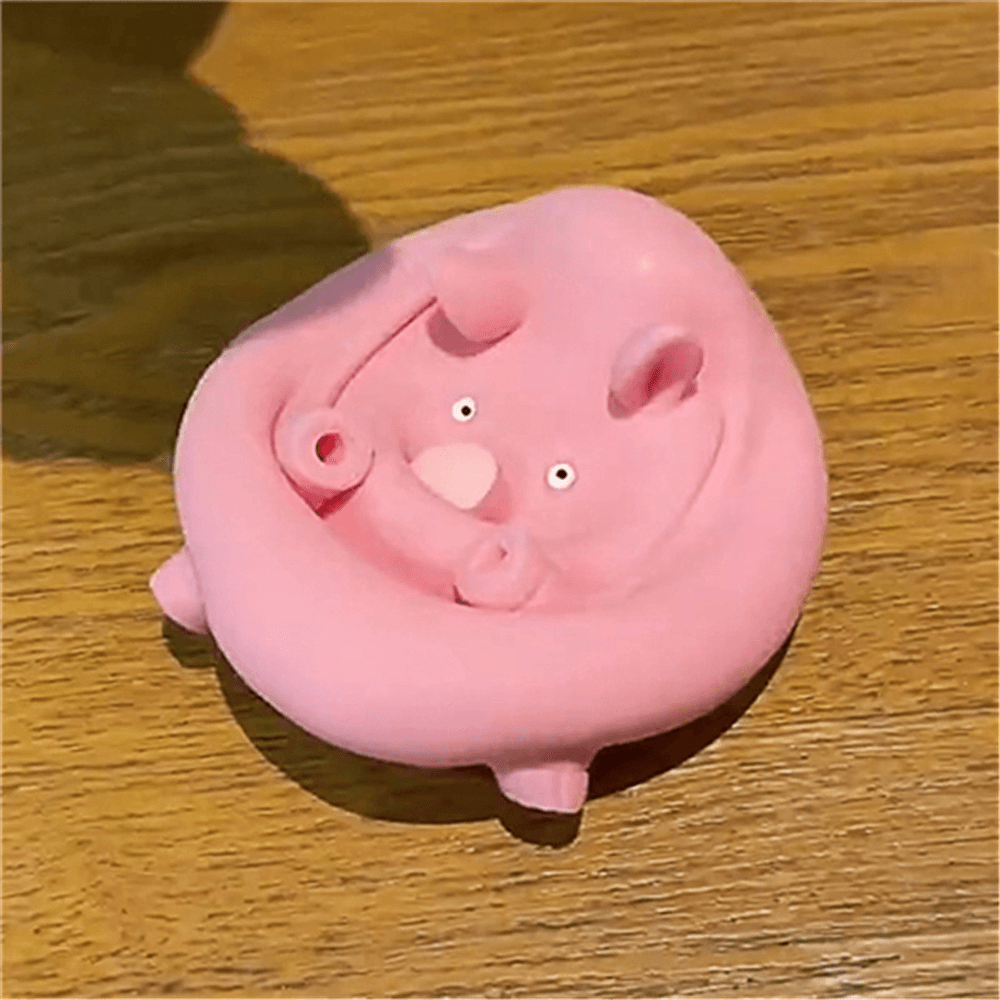 Cute Pink Pig Vent Lala Le Sand Filled Creative Decompression Toys - Trendha
