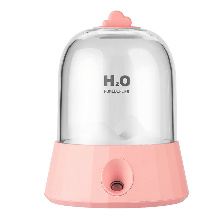 400Ml Air Humidifier 2 Modes USB Rechargeable 2000Mah Battery Life Low Noise for Home Car Office - Trendha