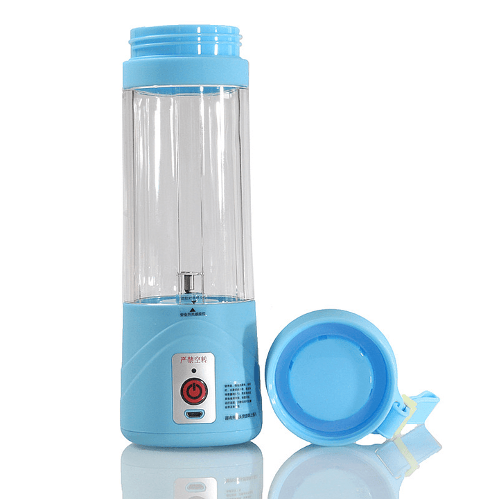 380Ml Electric Fruit Juicer Maker Bottle Cup Handheld USB Rechargeable Fruit Blender - Trendha
