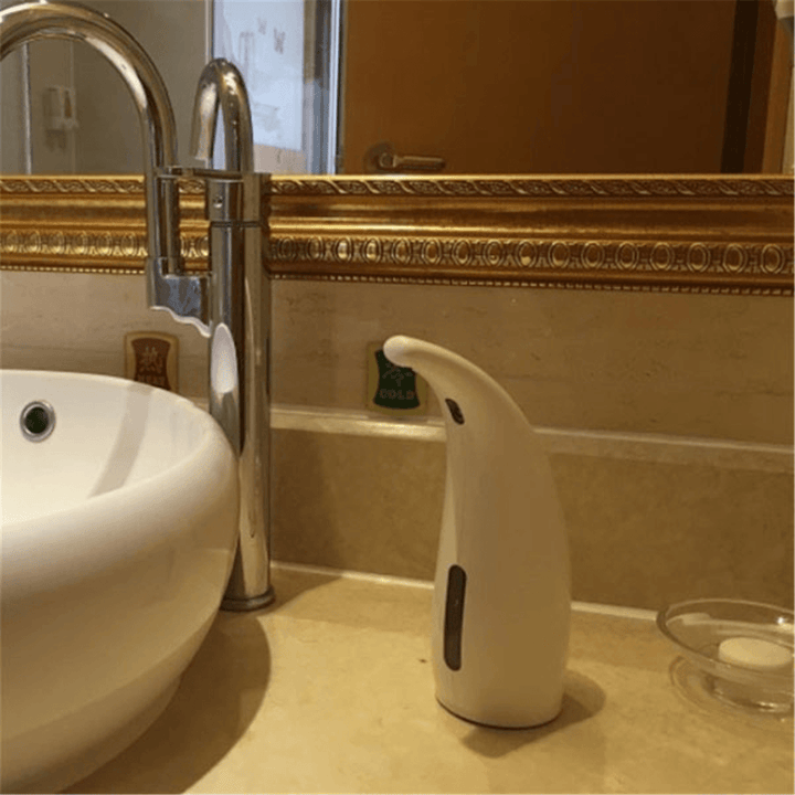 300Ml Automatic Soap Dispenser Auto Sensor Liquid Smart Hand Washer Bathroom - Trendha