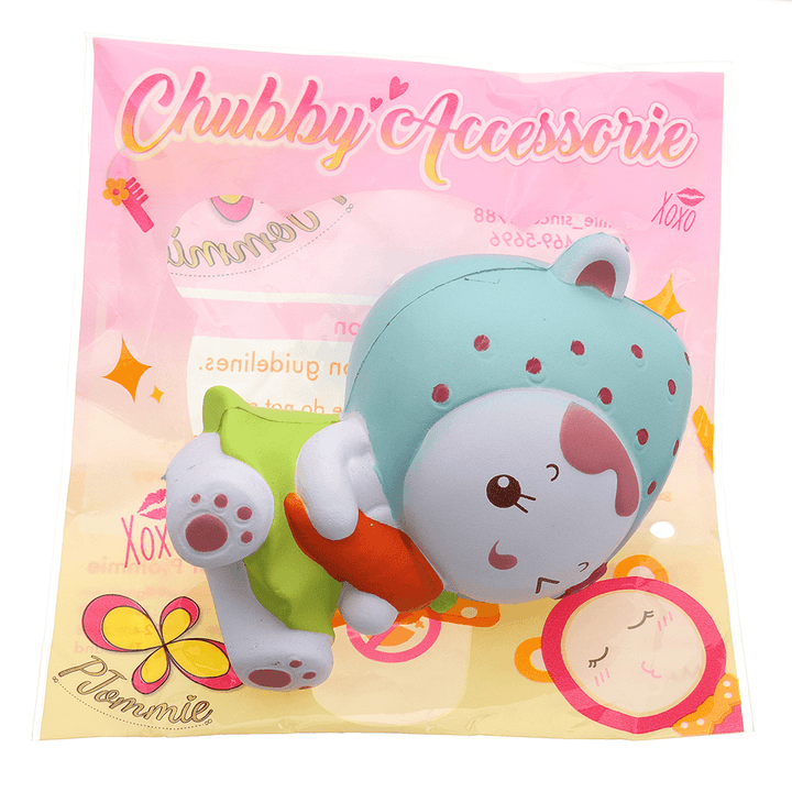 Strawberry Girl Squishy 12CM Slow Rising with Packaging Collection Gift Soft Toy - Trendha