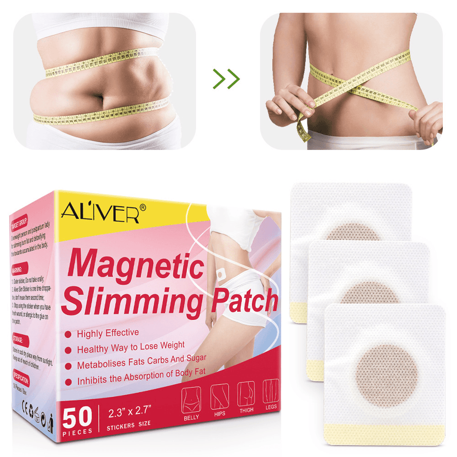 50Pcs the Lazy Man Quietly Sticking Belly and Firming Belly Stick - Trendha