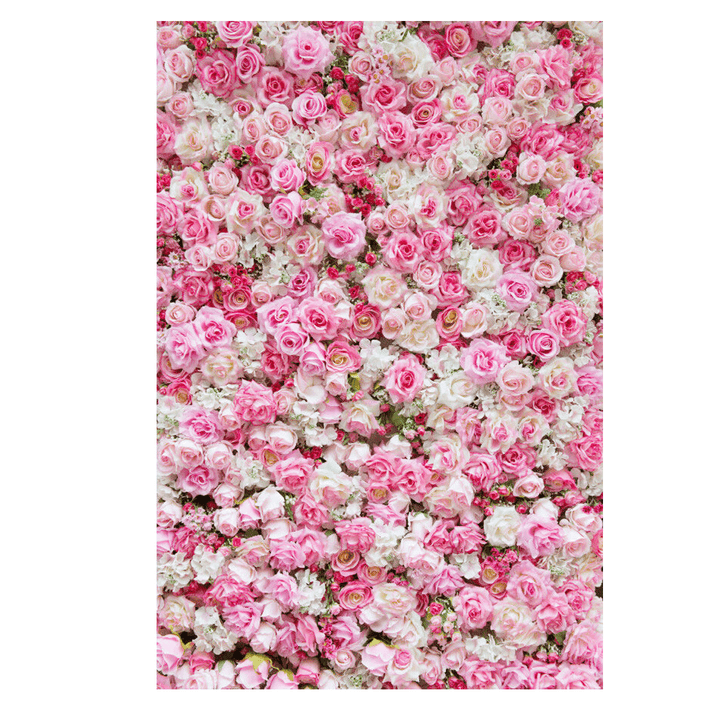 5X7Ft Wedding Rose Flowers Photography Backdrop Studio Prop Background - Trendha