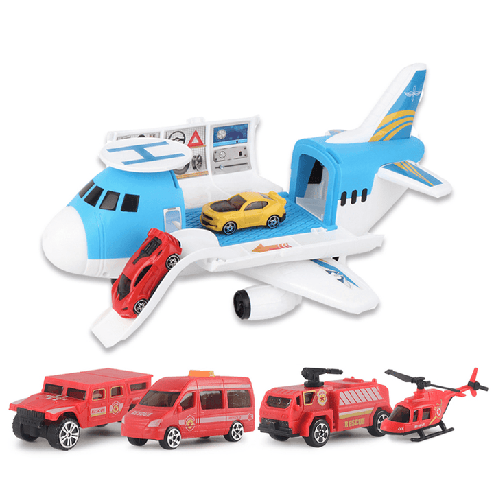 3/7 Pcs Simulation Track Inertia Aircraft Large Size Passenger Plane Kids Airliner Model Toy for Kids Birthdays Christmas Gift - Trendha