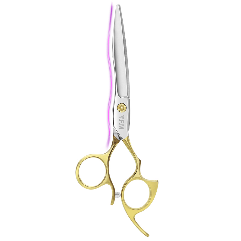 Y.F.M® 6Cr 6.5 Inch Stainless Steel Salon Hair Scissors Cutting Hairdressing Hair Styling Tools - Trendha