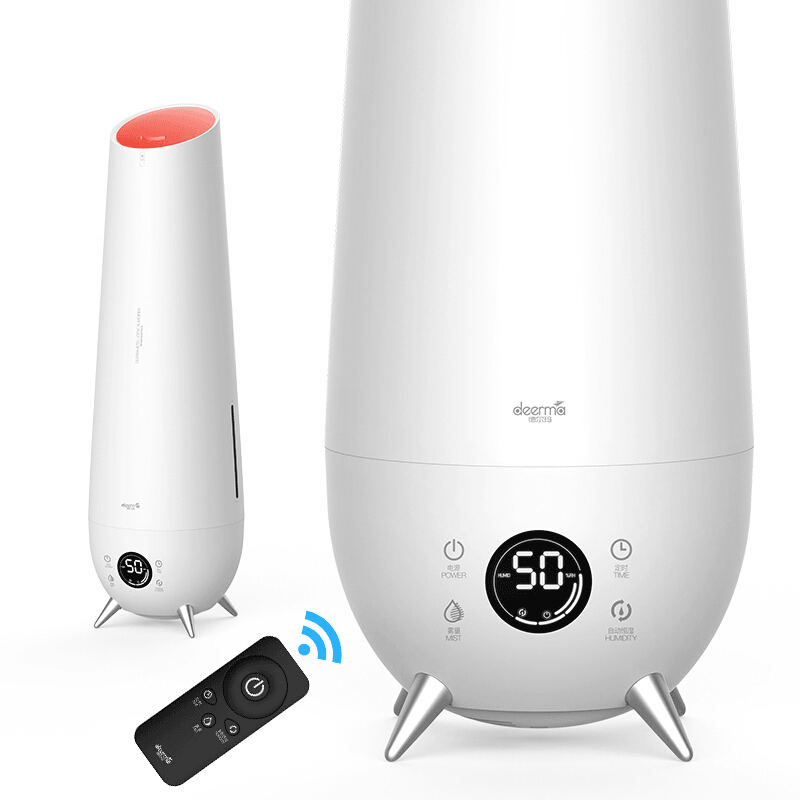 Deerma DEM-LD610/DEM-LD611/DEM-LD612 Smart Humidifier 280Ml/H 3 Gear Intelligent Constant Humidity 6L Aroma Diffuser 12H Timing Large Screen Display Low Noise for Air-Conditioned Rooms Office Household - Trendha