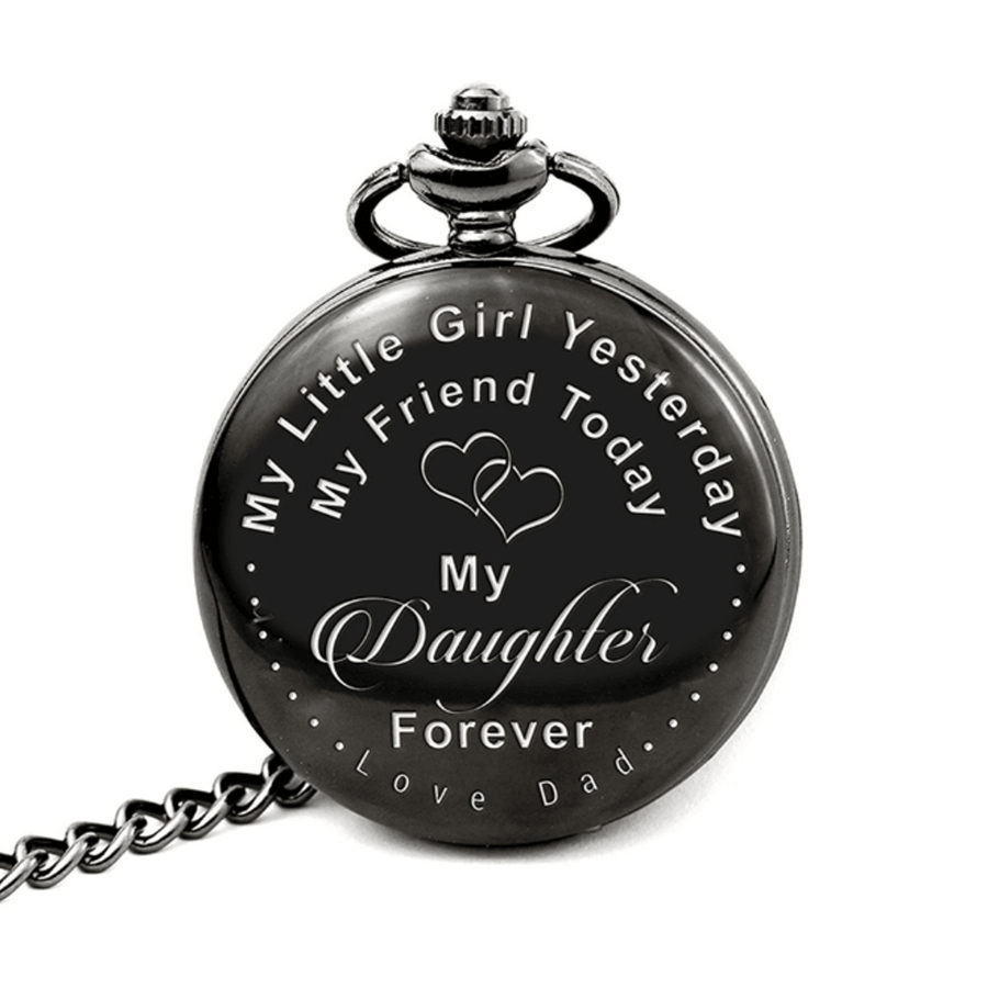Deffrun Mother Day Gift Pocket Watch Dress Quartz Watch - Trendha