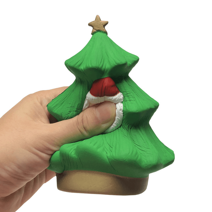 Squishy Santa Claus Christmas Tree 13CM Christmas Gift Decoration Collection with Packaging - Trendha
