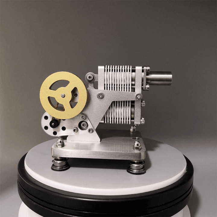 SH-015 Stirling Engine Kit Full Metal with Mini Generator Steam Science Educational Engine Model Toy - Trendha