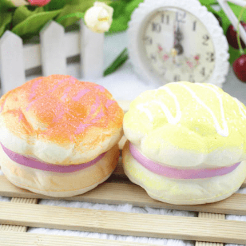 Random Color Squishy Soft 8CM Pineapple Bread Decoration Soft Toys - Trendha