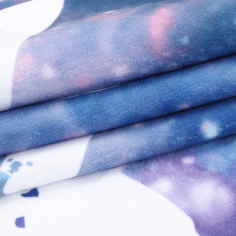 70X140Cm Polyester Fiber Galaxy YOLO Pattern Bath Beach Towel Soft Reactive Print Washcloth - Trendha