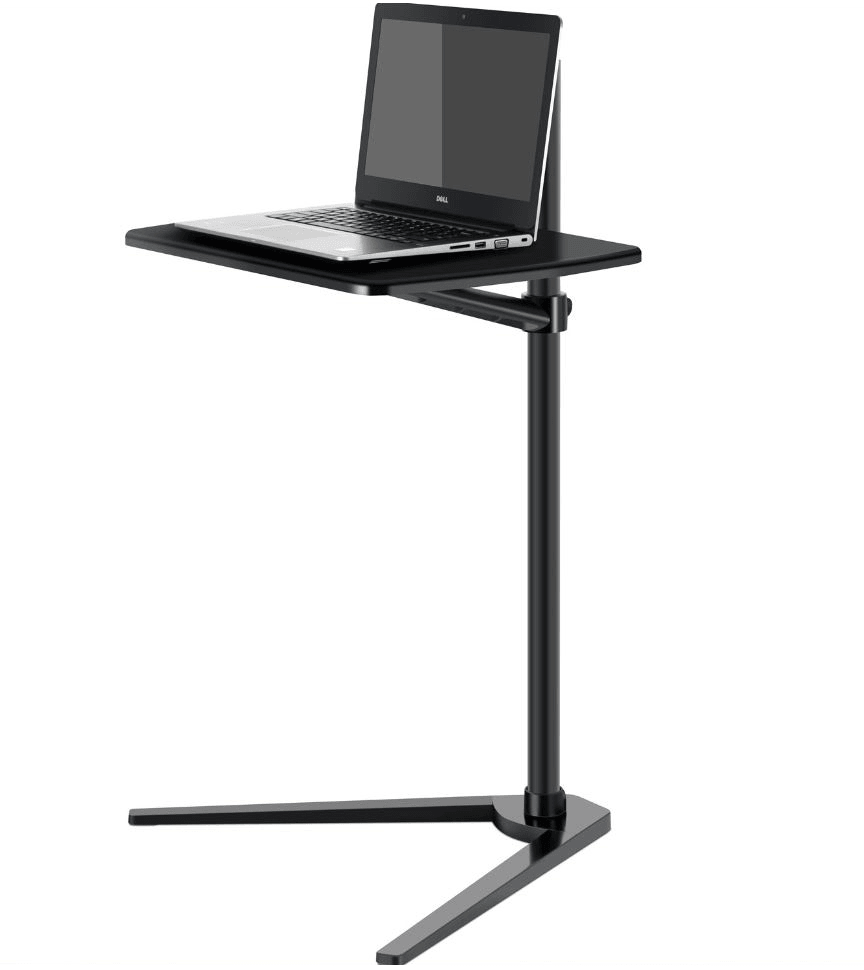 Movable UP-8T Aluminum 7-20 Inch Laptop Floor Stand Height Adjustable Bedside Lapdesk Sofa Desk for Tablet PC Laptop Tea Table - Trendha