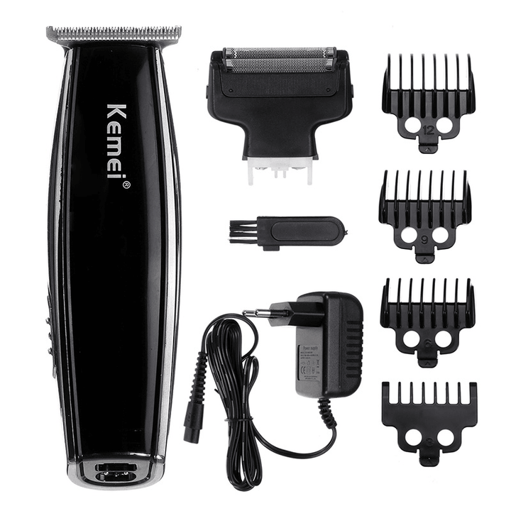 Kemei KM-624 Professional Electric Hair Clipper USB Rechargeable Cordless Hair Cutter Trimmer Shaver Razor - Trendha