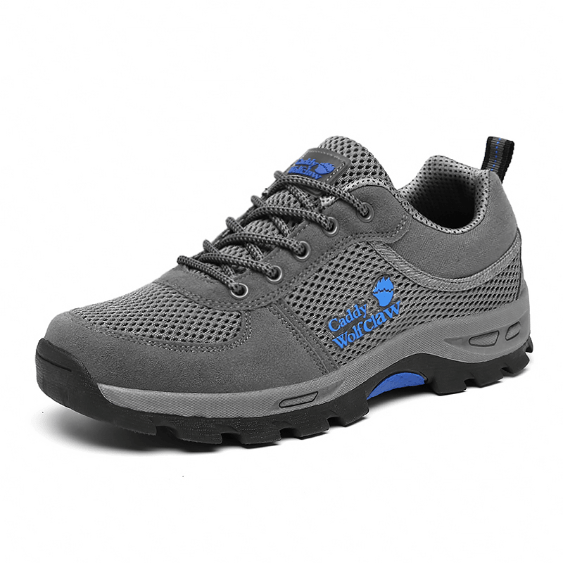 Men Mesh Breathable Slip Resistant Outdoor Climbing Shoes - Trendha
