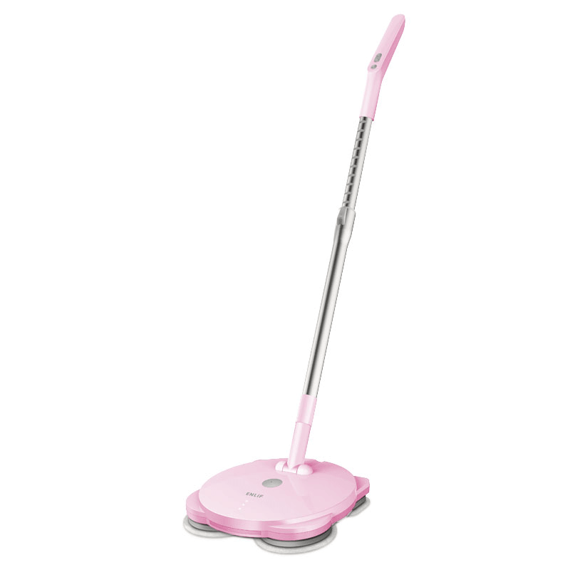 Enlif F1 Electric Wireless Spin Mop Vacuum Cleaner Cordless Rechargeable Lightweight Cleaner Electronic Floor Sweeper and Mop Adjustable for Carpet & Hard - Trendha