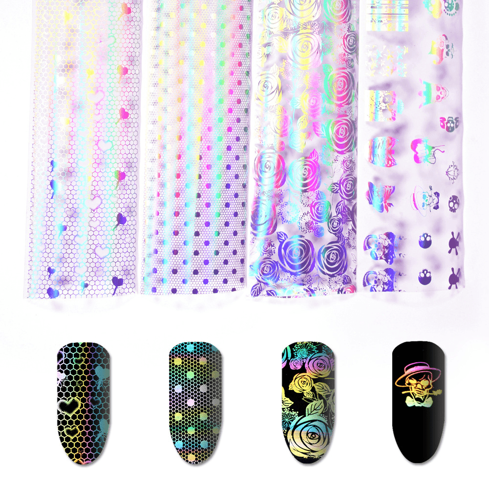 Nail Art Sticker Symphony Star Paper Set UV Gel DIY Decoration Kit - Trendha