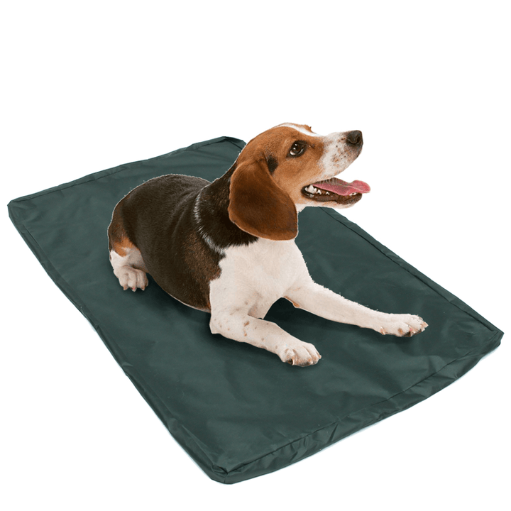 Home Waterproof Dog Bed Large Washable Cover Pet Mat Pad Cushion Red Bone - Trendha