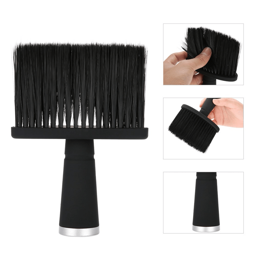 Soft Hair Brush Neck Face Duster Hairdressing Hair Cutting Cleaning Brush for Barber Salon Hairdressing Styling Tools - Trendha