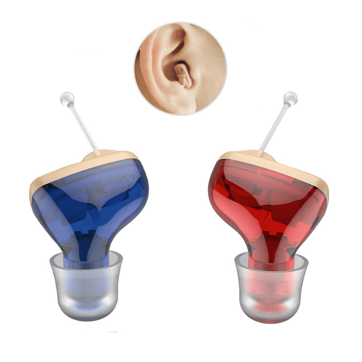 Best Hearing Aids Small Inner Ear Invisible Hearing Aid Adjustable Wireless Mini CIC Left/Right Ear Best Sound Amplifier - Trendha