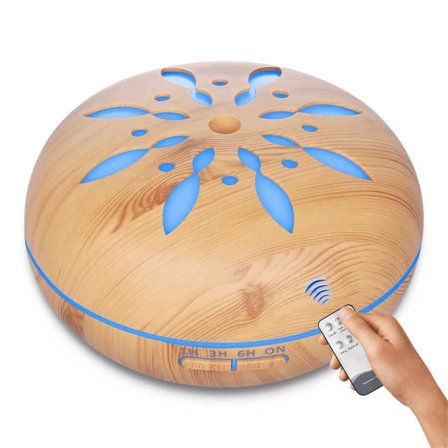 550Ml Ultrasonic Air Humidifier Mini LED Aroma Diffuser Air Aromatherapy Purifier Essential Oil for Home Office - Trendha