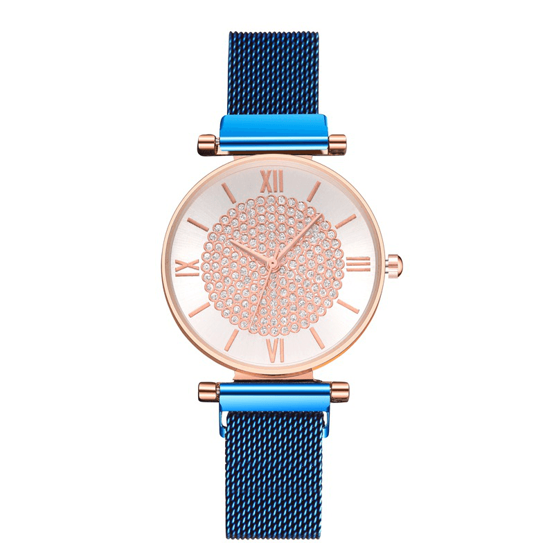 DEFFRUN A326 Star Simple Starry Decoration Casual Style Women Watch Quartz Wrist Watch - Trendha
