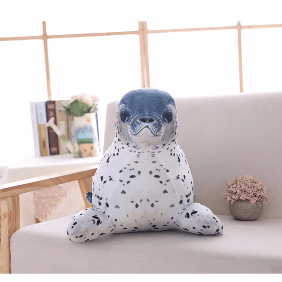 1PC 30/40/50/60CM Soft Sea World Animal Lion Stuffed Plush Toy Baby Sleep Pillow for Kids Gifts - Trendha