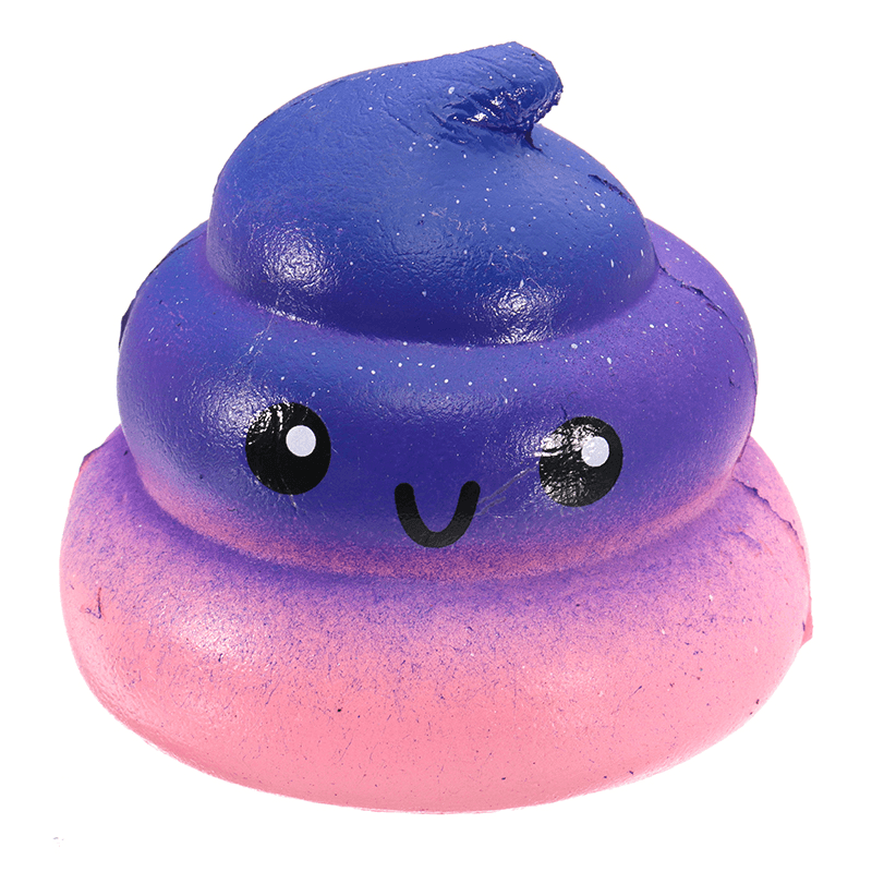 Squishy Galaxy Poo Squishy 6.5CM Slow Rising with Packaging Collection Gift Decor Toy - Trendha