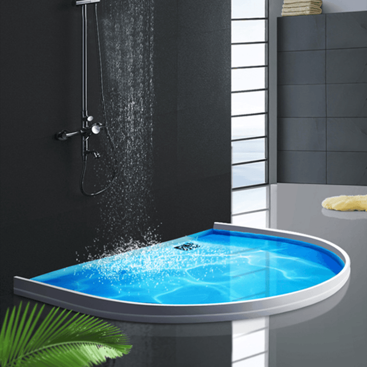 Bathroom Water Stopper Partition Dry&Wet Separation Barrier Rubber Water Blocker - Trendha