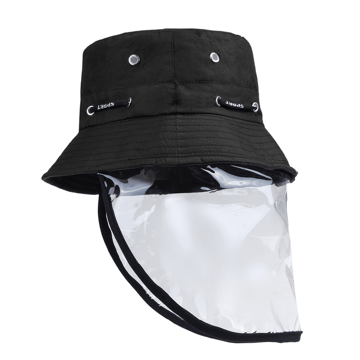 Sun Hat Transparent Adjustable Dust-Proof Fisherman Cap Summer Outdoor Sunscreen Fishing Sun Hats - Trendha