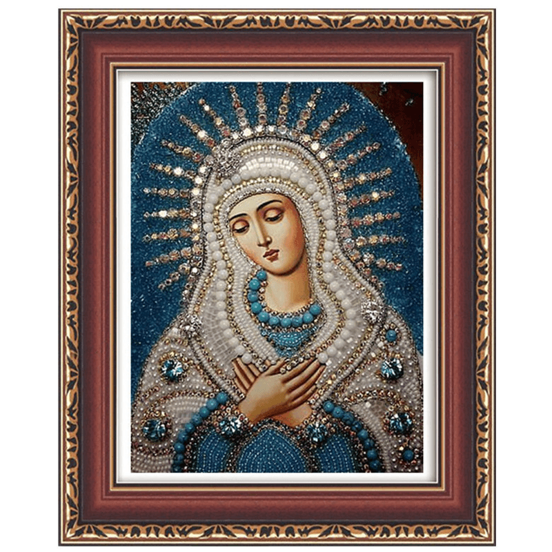 Honana WX-677 5D round Diamond Painting DIY Cross Stitch Home Decor Diamond Embroidery Religious Gift - Trendha