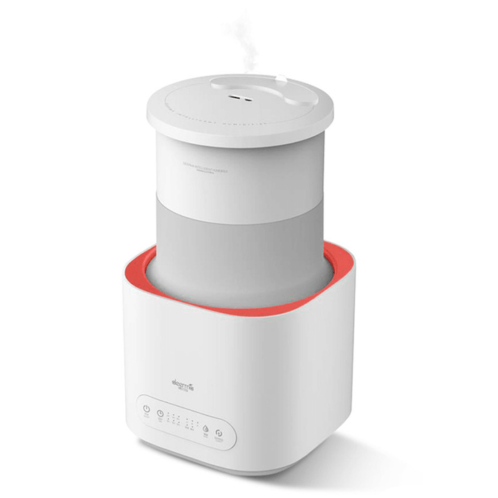 Deerma F235 3L Large Capacity Foldable Humidifier Intelligent Constant Humidity System Sensitive Touch Control 12H Free Timing 250Ml/H Spray for Bedroom Office - Trendha