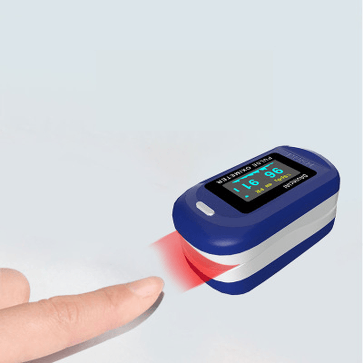 TFT Display Finger-Clamp Pulse Oximeter Finger Oxygen Saturometro Pulse Rate Monitor Spo2 PR Monitor - Trendha