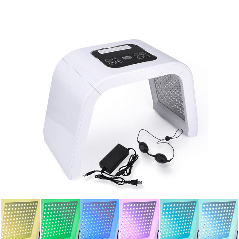 PDT Spectrometer 7-Color Foldable LED Photodynamic Beauty Instrument Beauty Salon Acne Beauty Instrument - Trendha