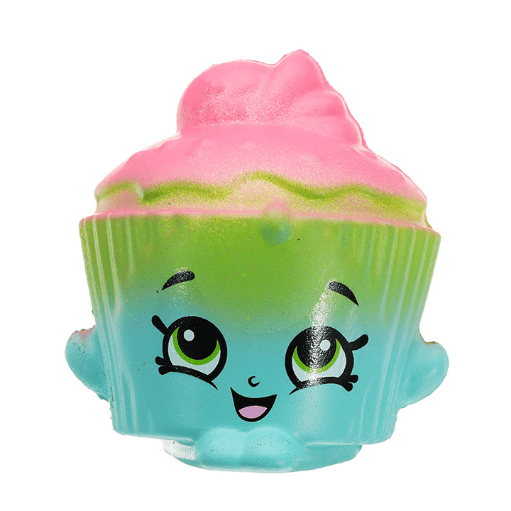 2Pcs Cream Cake Squishy 6.5*3.5Cm Slow Rising Soft Collection Gift Decor Toy - Trendha