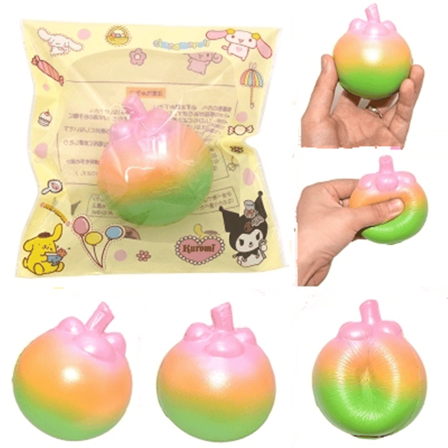 Mangosteen Squishy 7CM Slow Rising with Packaging Collection Gift Toy - Trendha