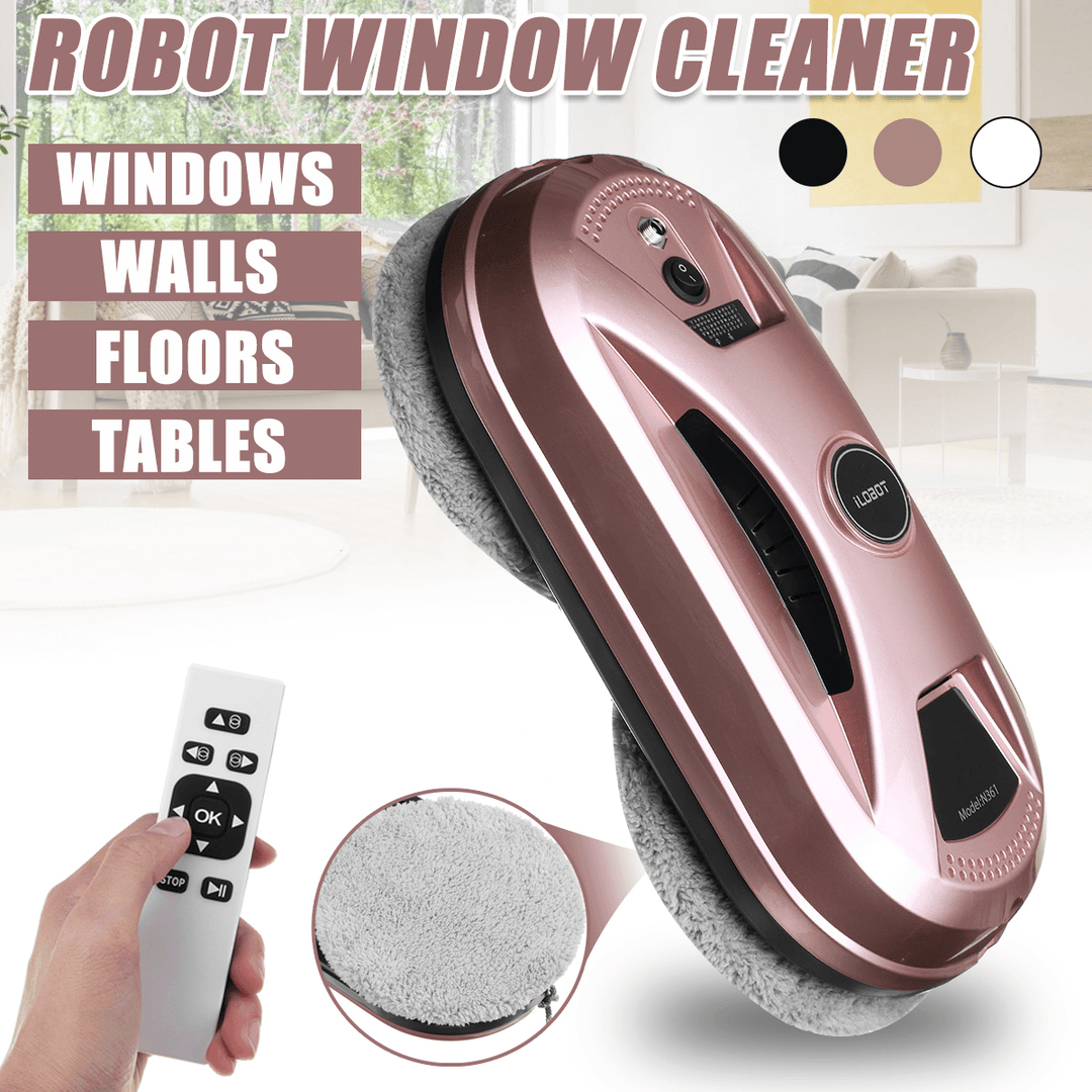 Smart Automatic Window Cleaning Robot Glass Vacuum Cleaner Tool Robotic Washer - Trendha