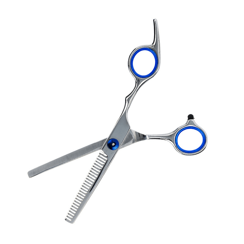 10 Pcs Tooth Shears Flat Shears Haircut Comb Set Household Hair Cutting and Hairdressing Tools - Trendha