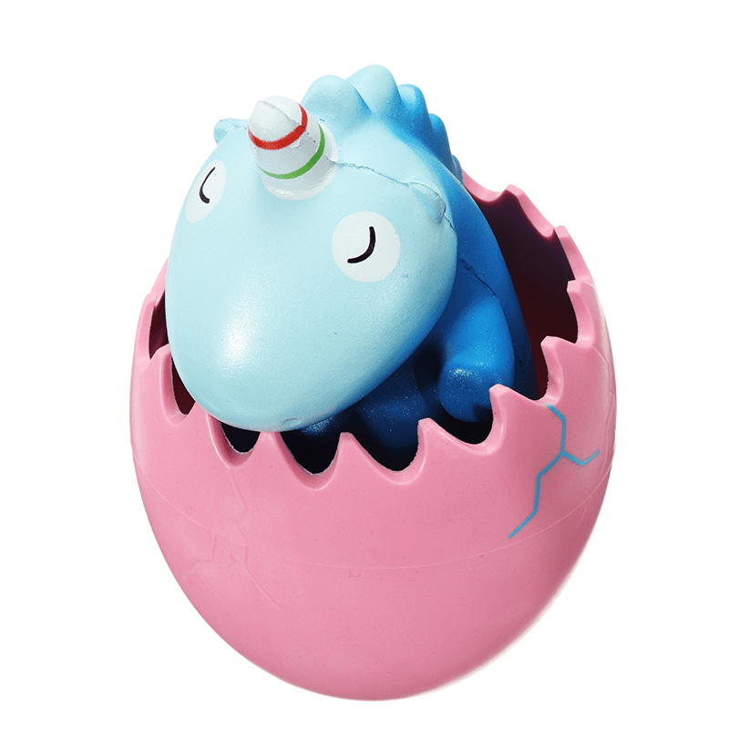 Eric Squishy Unicorn Dragon Pet Dinosaur Egg Slow Rising with Packaging Collection Gift Toy - Trendha