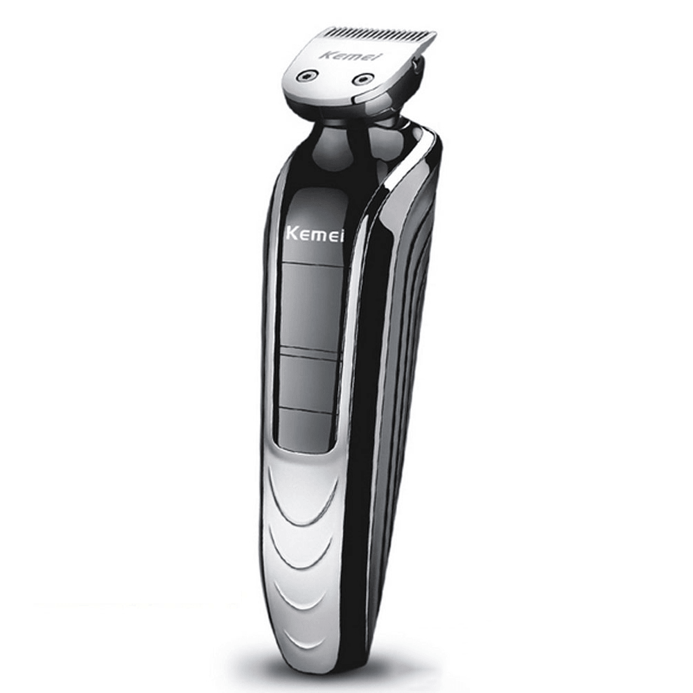 Kemei KM-1832 5 in 1 Electric Hair Clipper Waterproof Rechargeable Electric Shaver Cutter Nose Hair Trimmer Baby Hair Care Hairclipper - Trendha