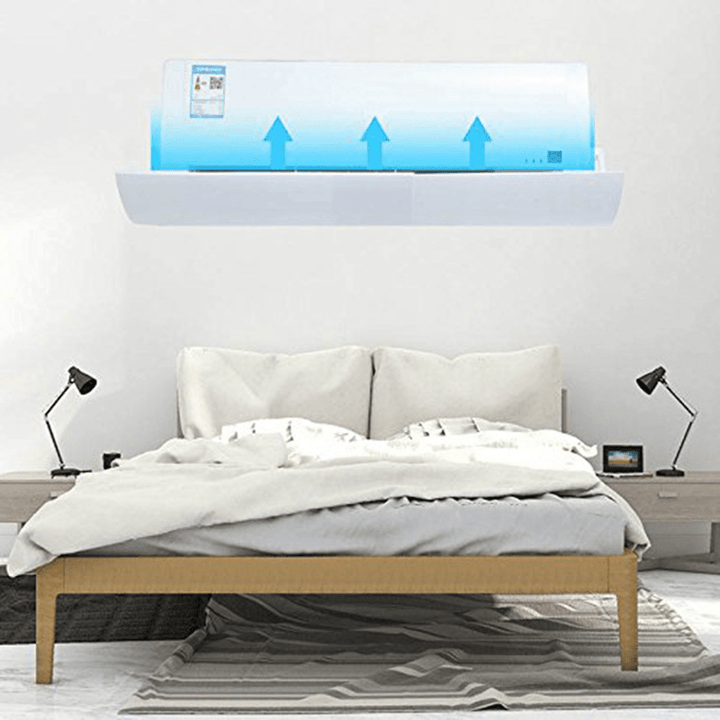 Home Air Conditioner Wind Shield Adjustable Windshield Shield Confinement Air Conditioning Baffle Prevents Direct Wind for the Bedroom - Trendha
