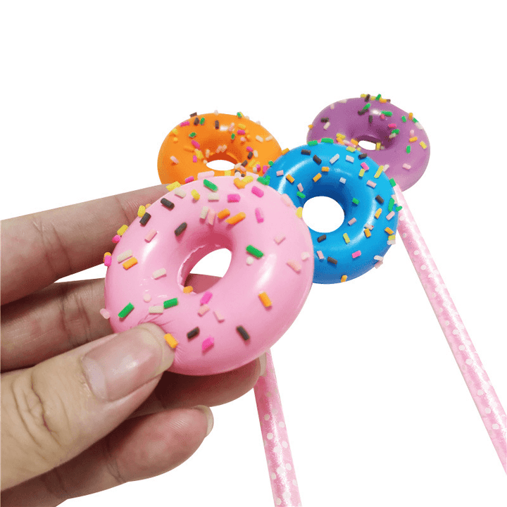 Squishy Pen Cap with Ballpoint Pen Kids Educational Toys Gift Decor Collection with Packaging - Trendha