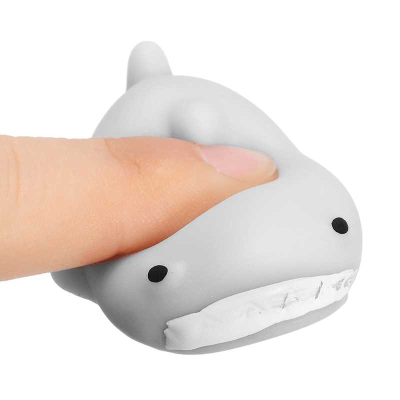 Shark Mochi Squishy Squeeze Cute Healing Toy Kawaii Collection Stress Reliever Gift Decor - Trendha