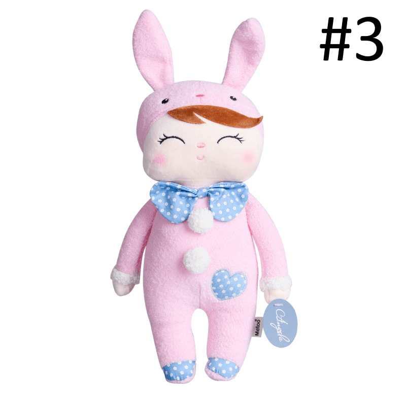 Baby Soft Plush Toys Rabbit Animals Angela Package Dreaming Girl Pink Stuffed Toys - Trendha